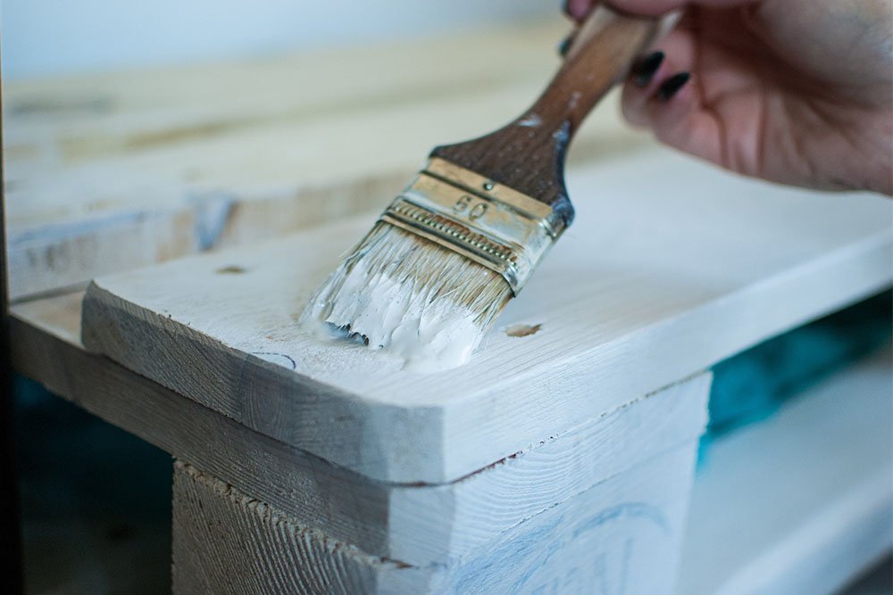 Идеи за използване на тебеширена боя у дома - мебели